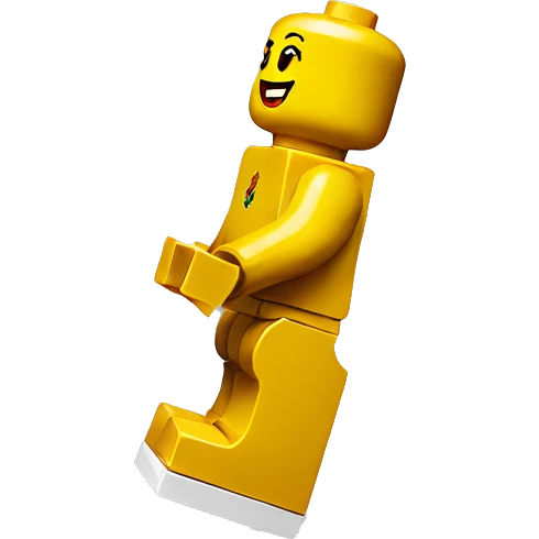 a foot above a lego brick emoji
