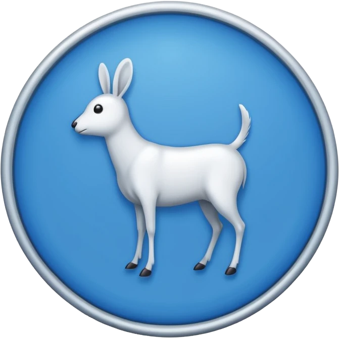 Generate an emoji. A white tick in the blue circle. (Such as TikTok verified tick) emoji