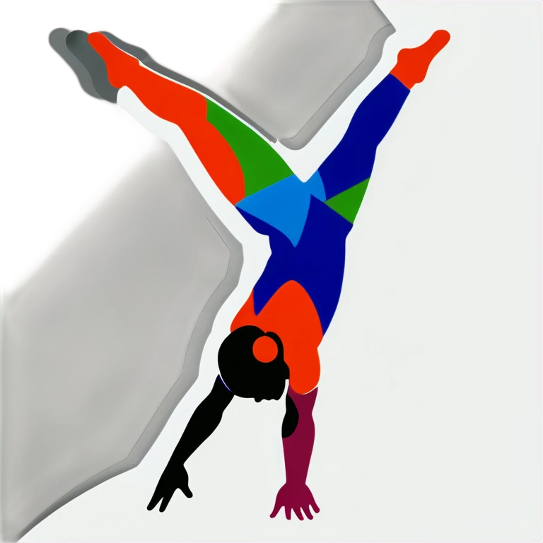 Gymnastic emoji