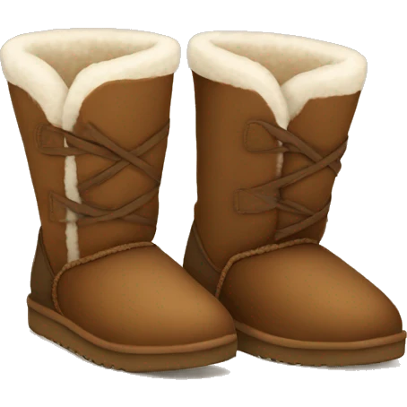brown uggs emoji