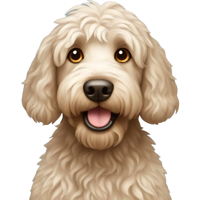 Labradoodle emoji