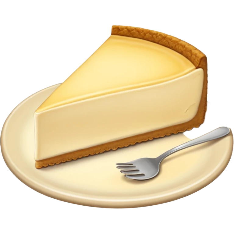 slice of cheesecake emoji