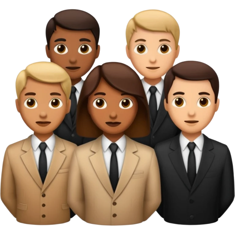 roup of directors shadow png realistic emoji
