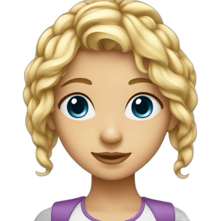 blueeyed italian girl emoji