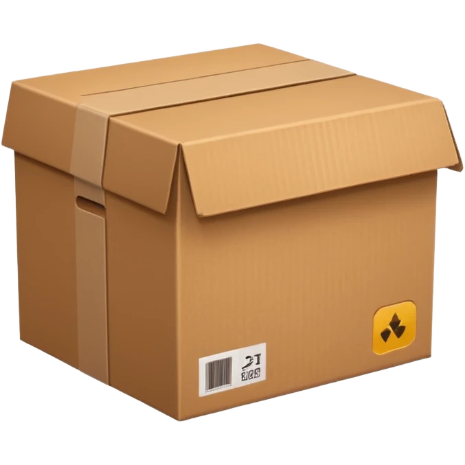 make delivery box  emoji