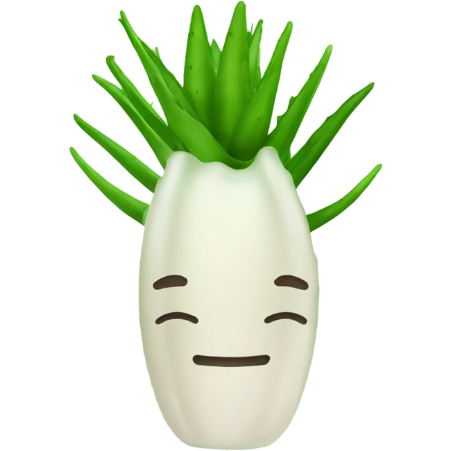 aloe vera open emoji