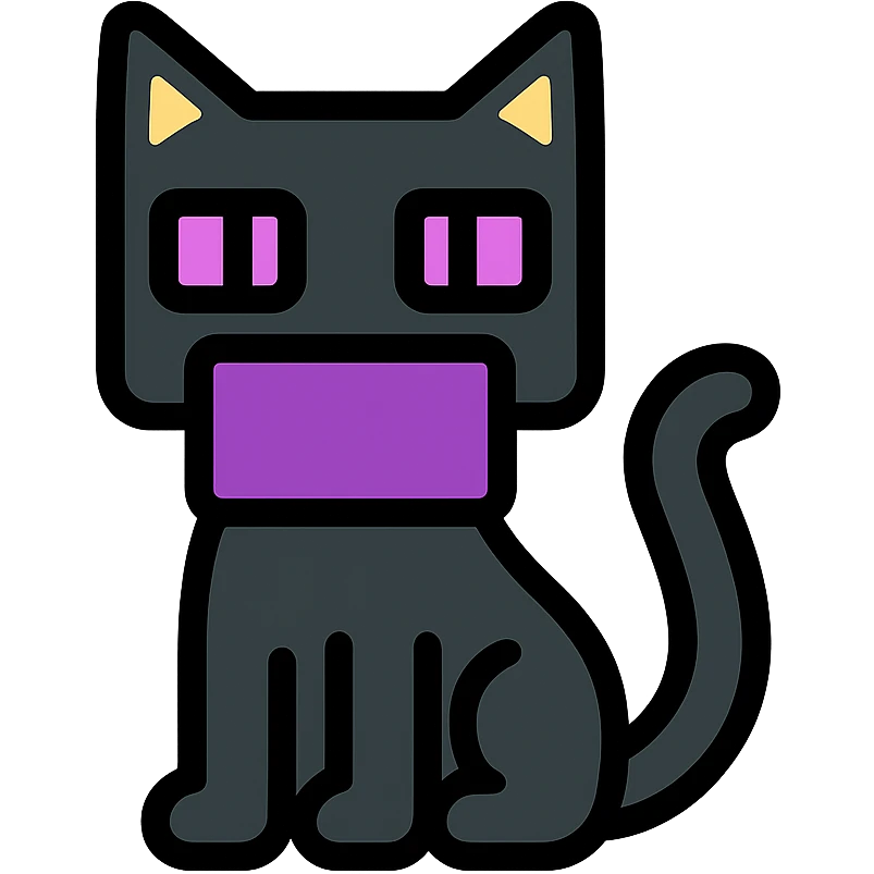 Enderman cat emoji