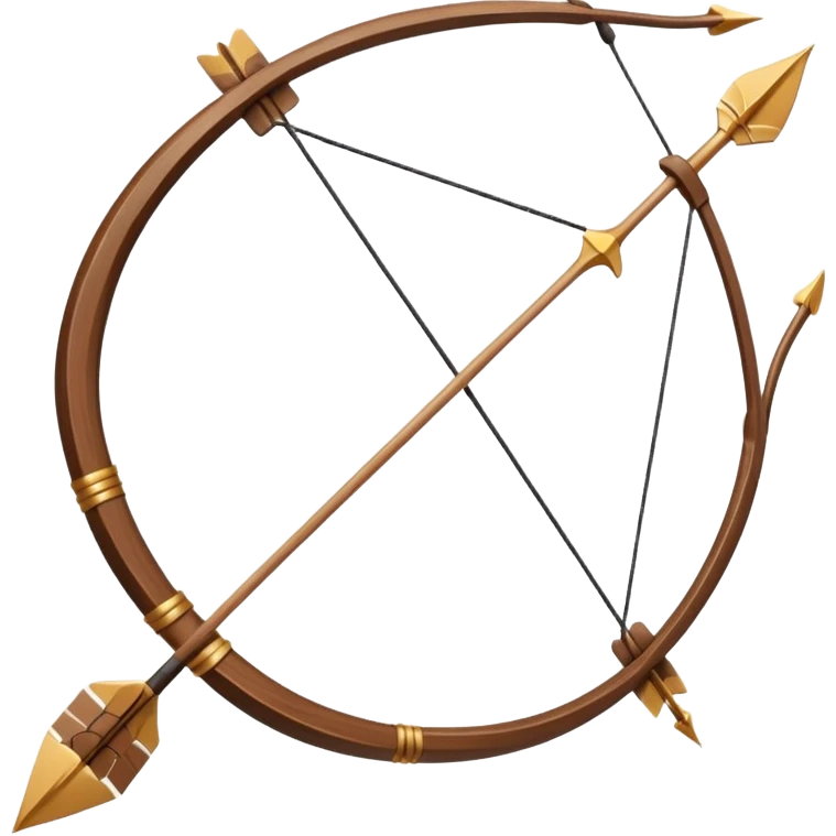 bow and arrow emoji