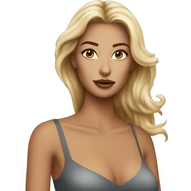 beautiful woman supermodel emoji