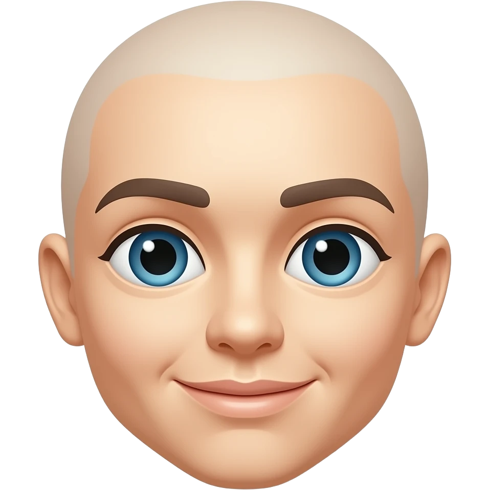 branco central, com brilho suave e aparência limpa de emoji. emoji