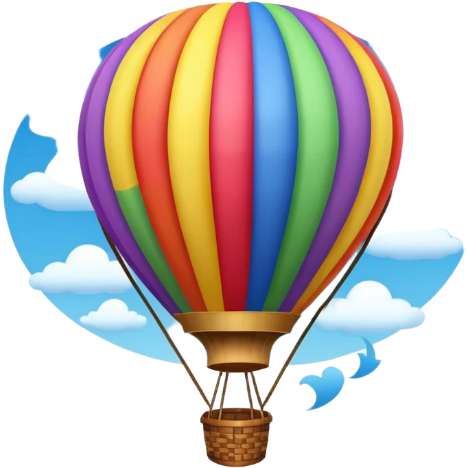 Mongolfiere emoji