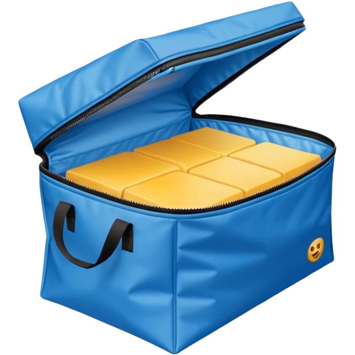 blueThermal Delivery Bags emoji