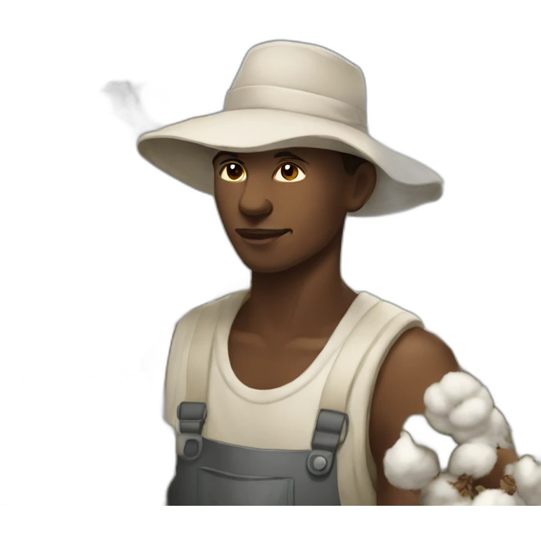 Cotton picker emoji