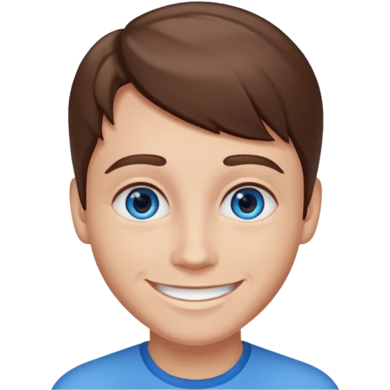 радостно удивленный мужчина по пояс  emoji