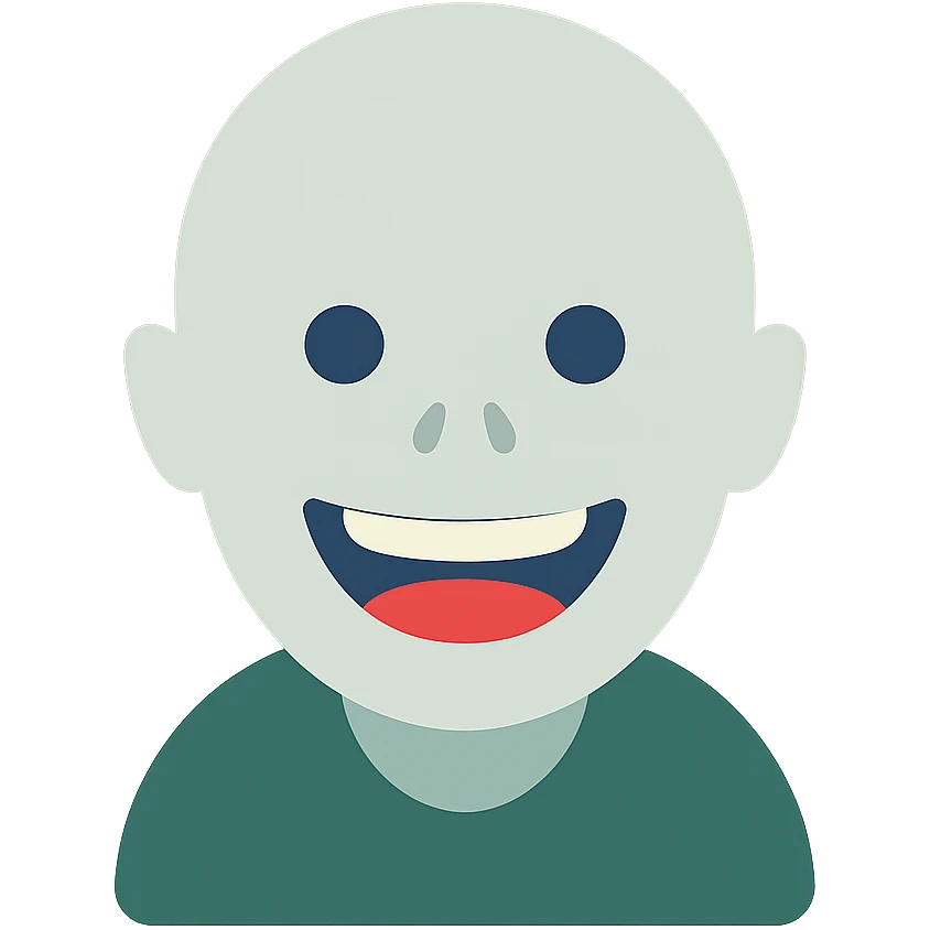 smiling Voldemort emoji