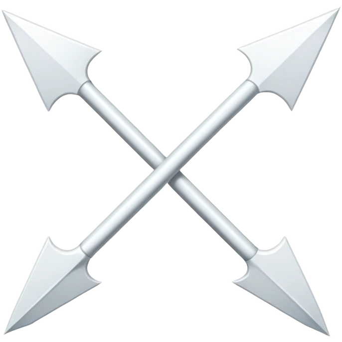 two white rrows pointing each other emoji