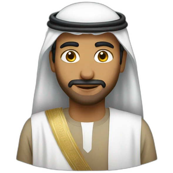 Saudi person emoji