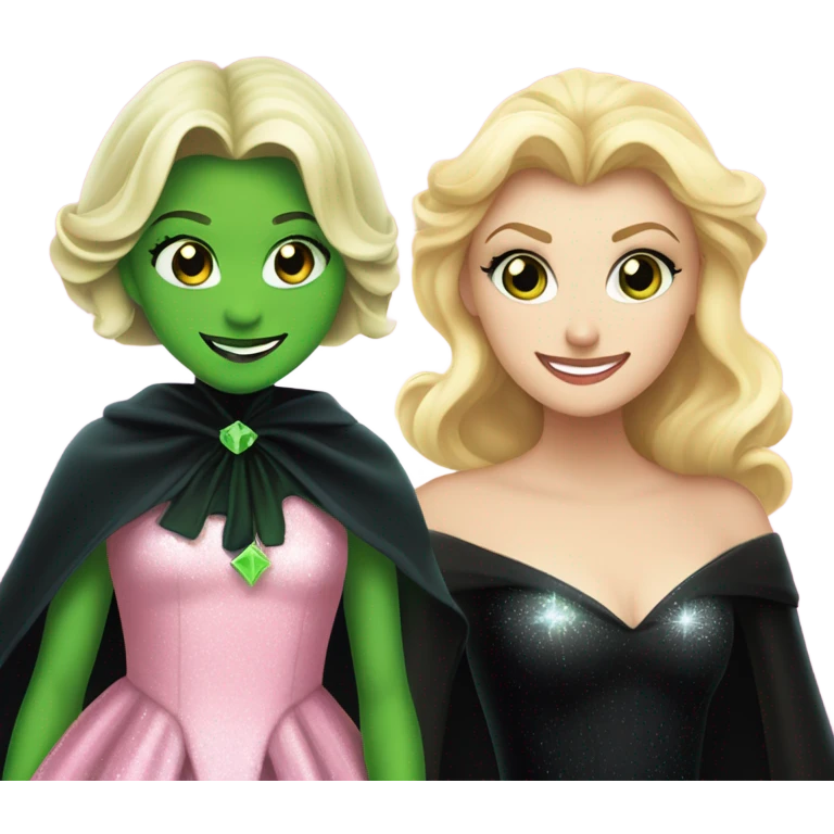 Elphaba and Glinda  emoji