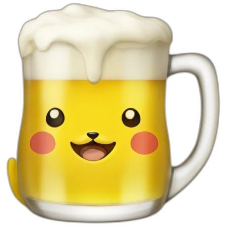 pikatchu-buvant-une-biere emoji