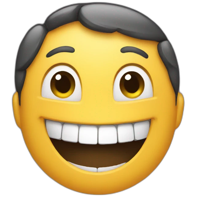 Big smile emoji