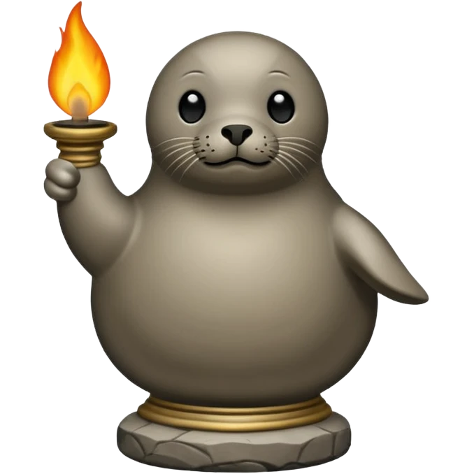 Seal oil lamp (qulliq) emoji