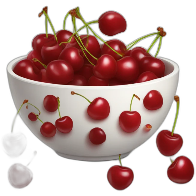 Bowl of cherries emoji