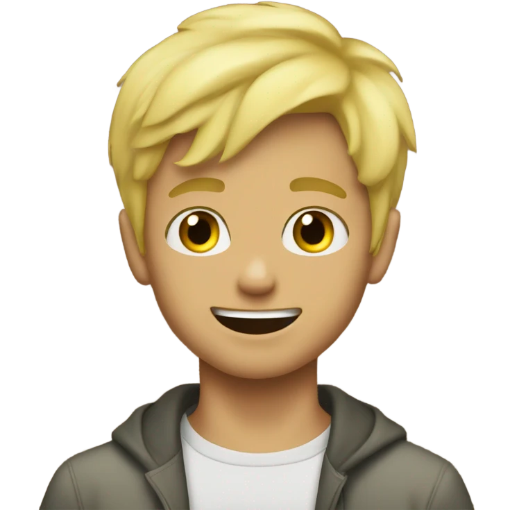 blonde boy meme moment emoji