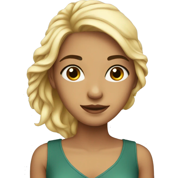 Beautiful girl emoji