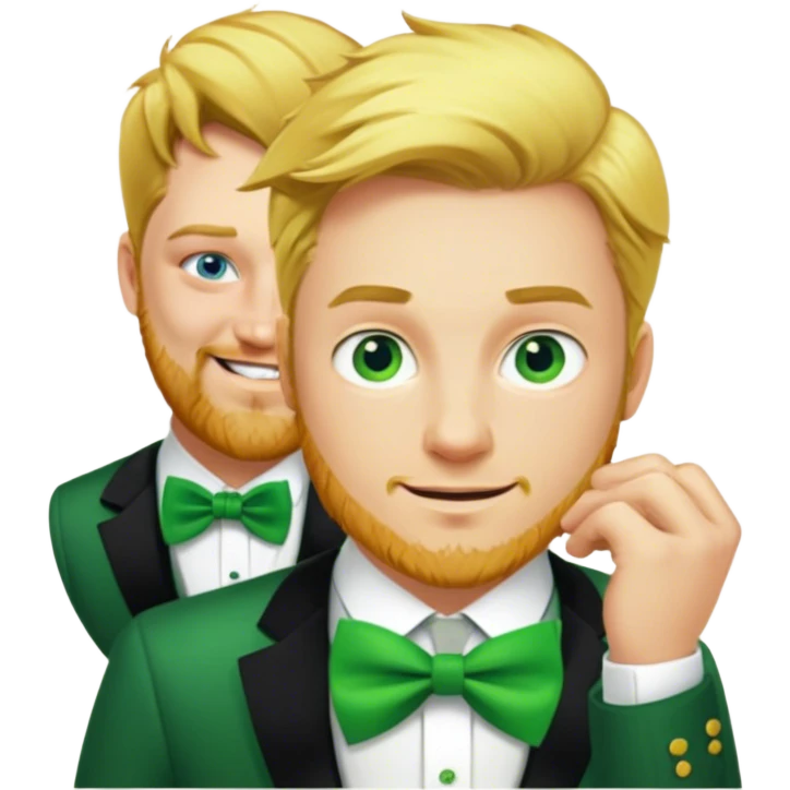 Stylish Leprechaun emoji