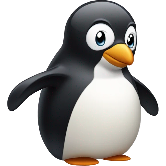 penguin saying ‘hi I’m Pengu ‘ emoji