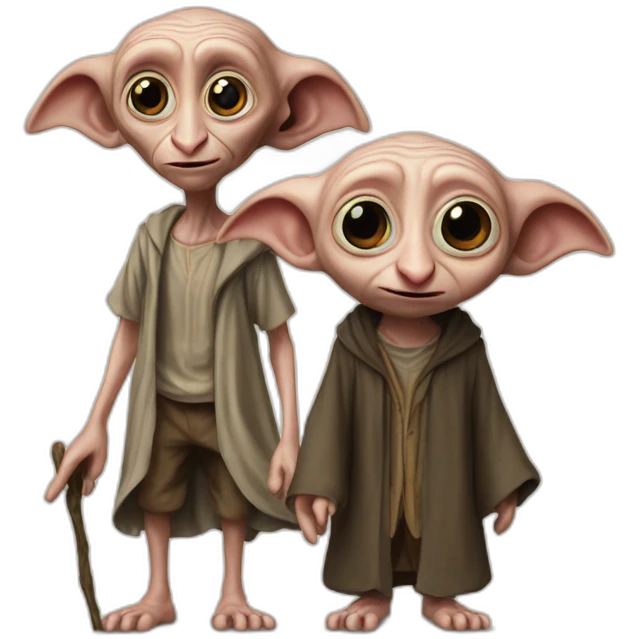 Dobby et Harry Potter emoji