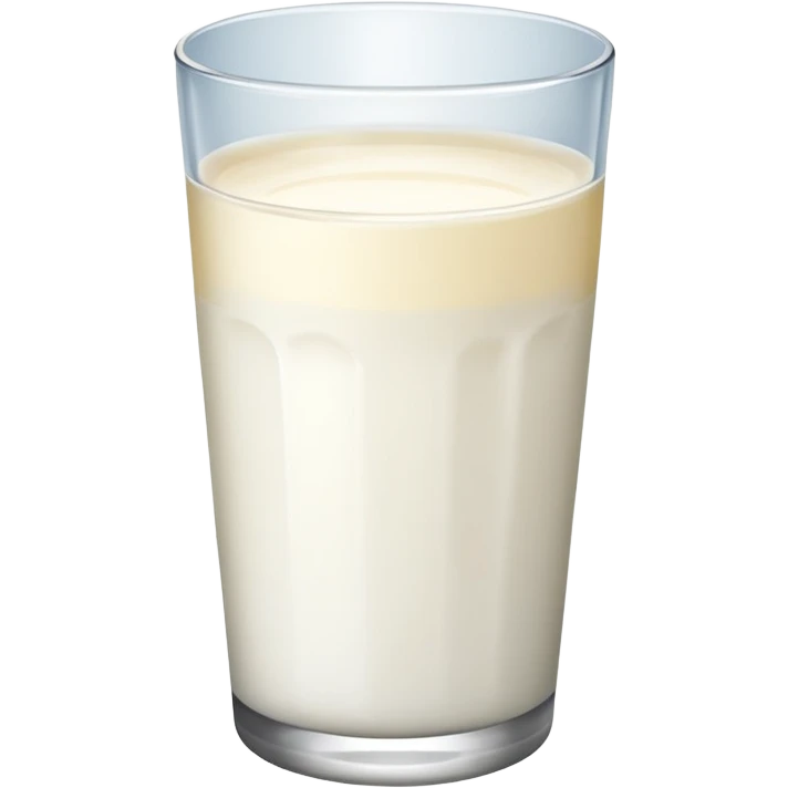 Glass of milk emoji