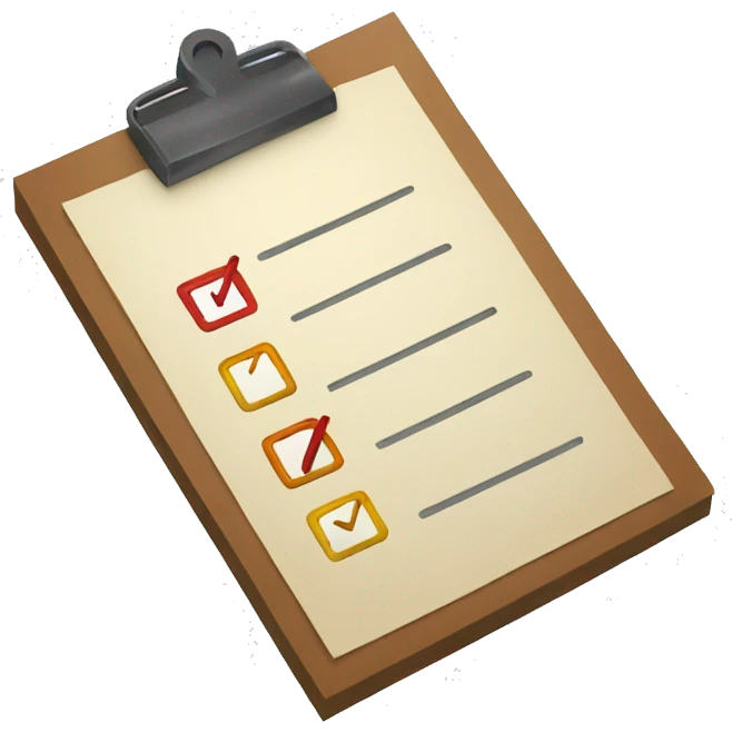 checklist emoji