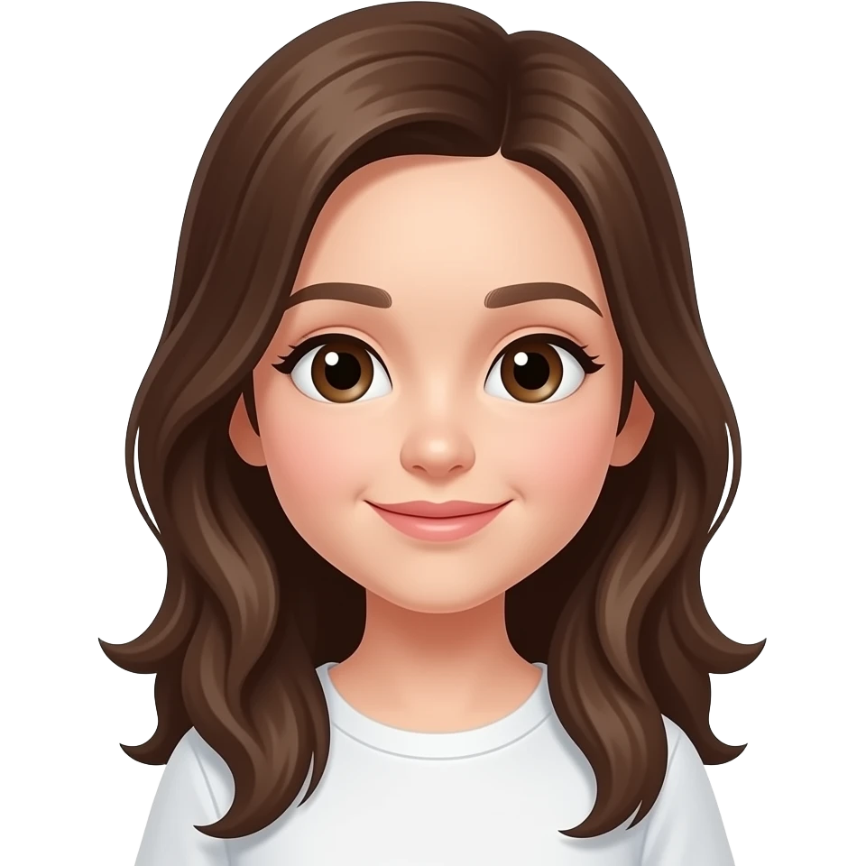 Cute girl emoji