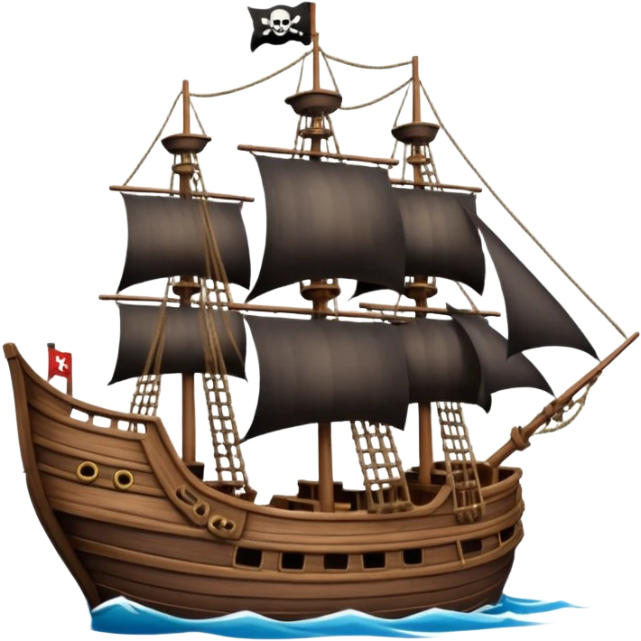 pirate ship emoji