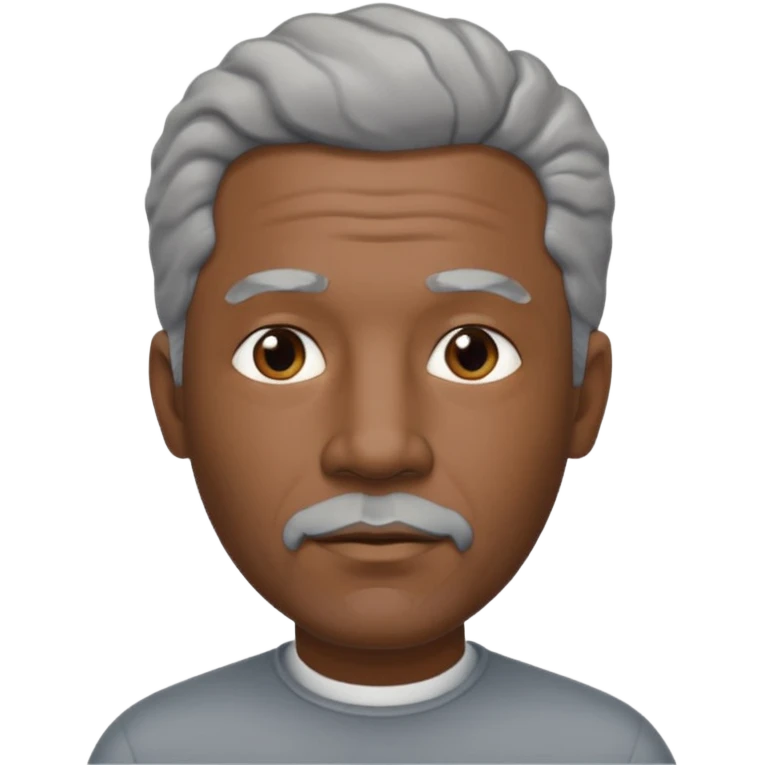 An avatar of a cool debinaire black man in his early sixties with shorter wavy gray hair, short sideburns and a short trimmed goatee. emoji