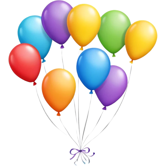24 birthday balloons  emoji