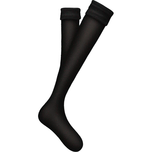 Black stockings emoji