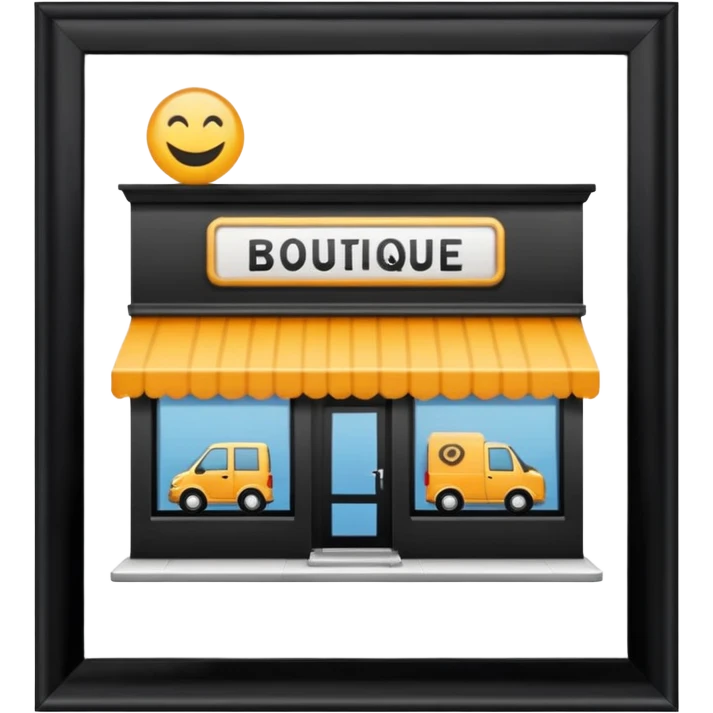 goods delivery point boutique emoji