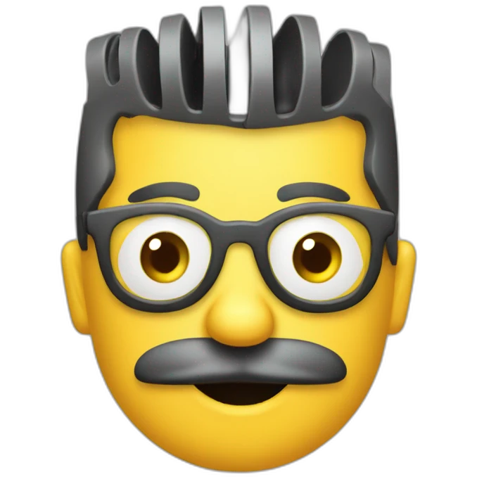 frites controleuse à la sncf emoji