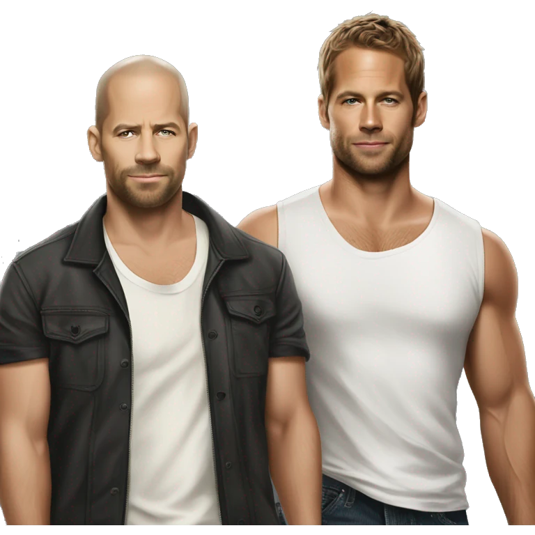 Fast & Furious dominic toretto and paul walker emoji