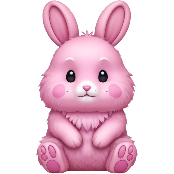 Conejo rosado emoji