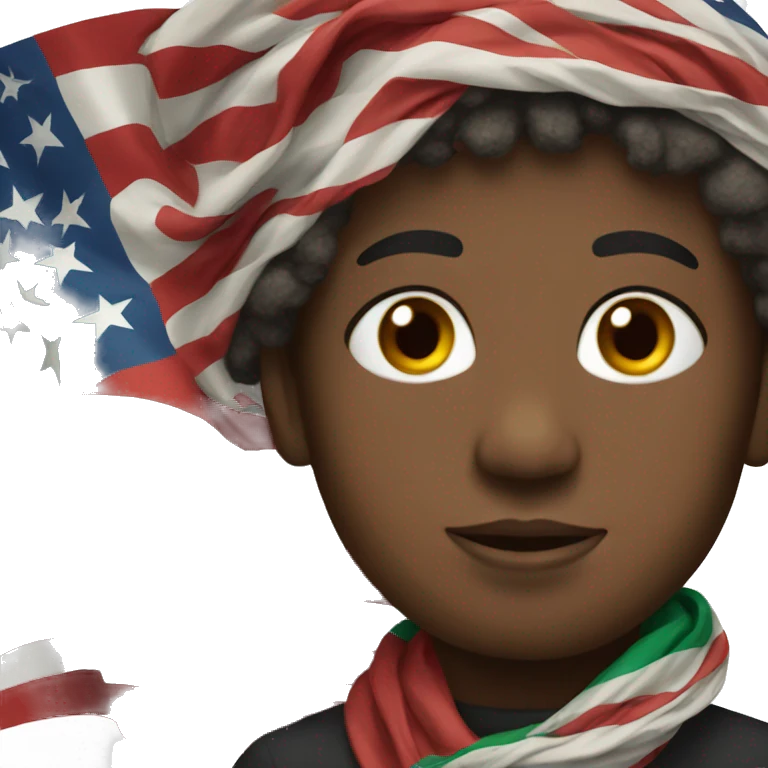 african american flag emoji