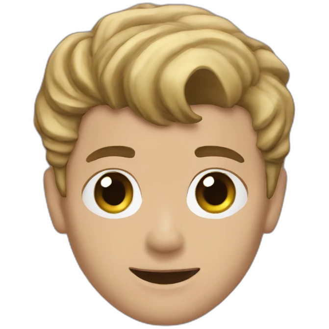Justin Bieber chauve emoji