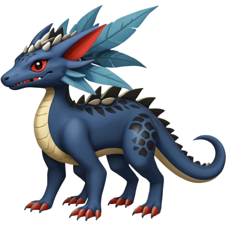  exotic Fakémon-Pokémon-Nargacuga-Vernid-creature emoji