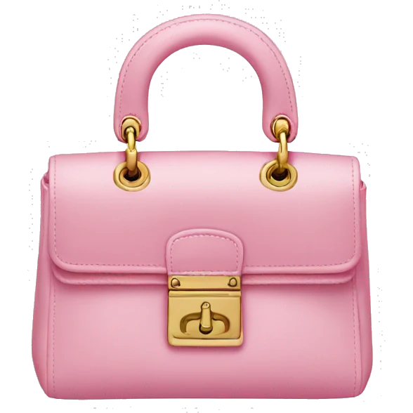 pink dior bag emoji