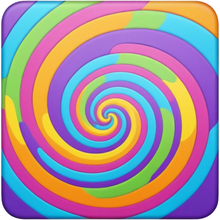 psychedelic wall carpet emoji