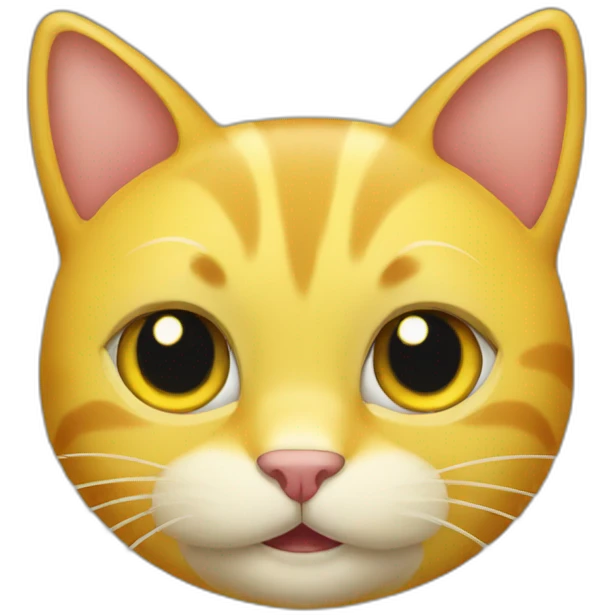 Yellow Cat emoji