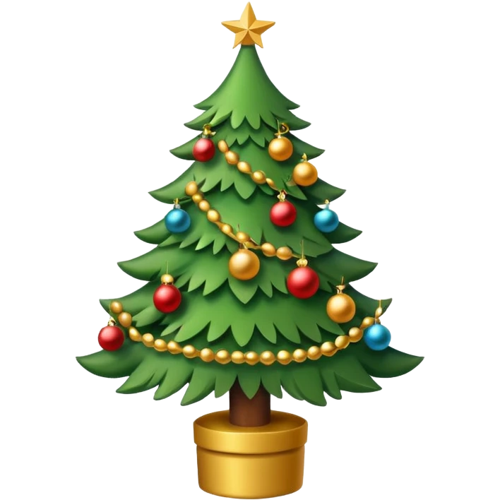 christmas tree emoji