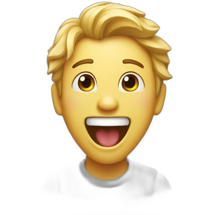 person laughing hysterically   emoji